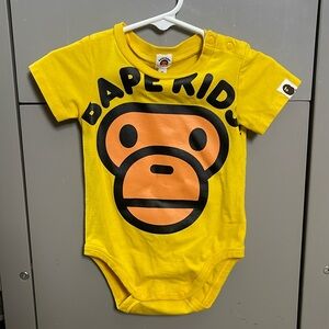 BAPE infant onesie